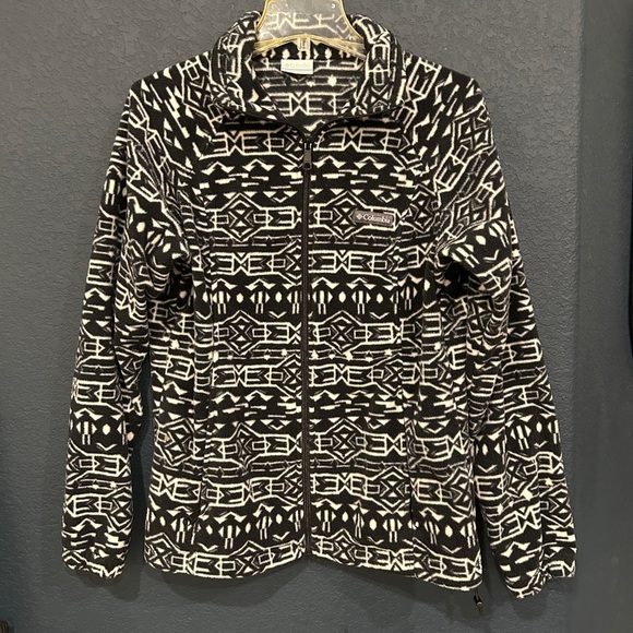 Columbia Benton Springs Womens Fleece zip up sz L - Picture 1 of 4